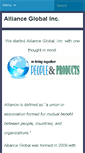 Mobile Screenshot of allianceglobalincorp.com